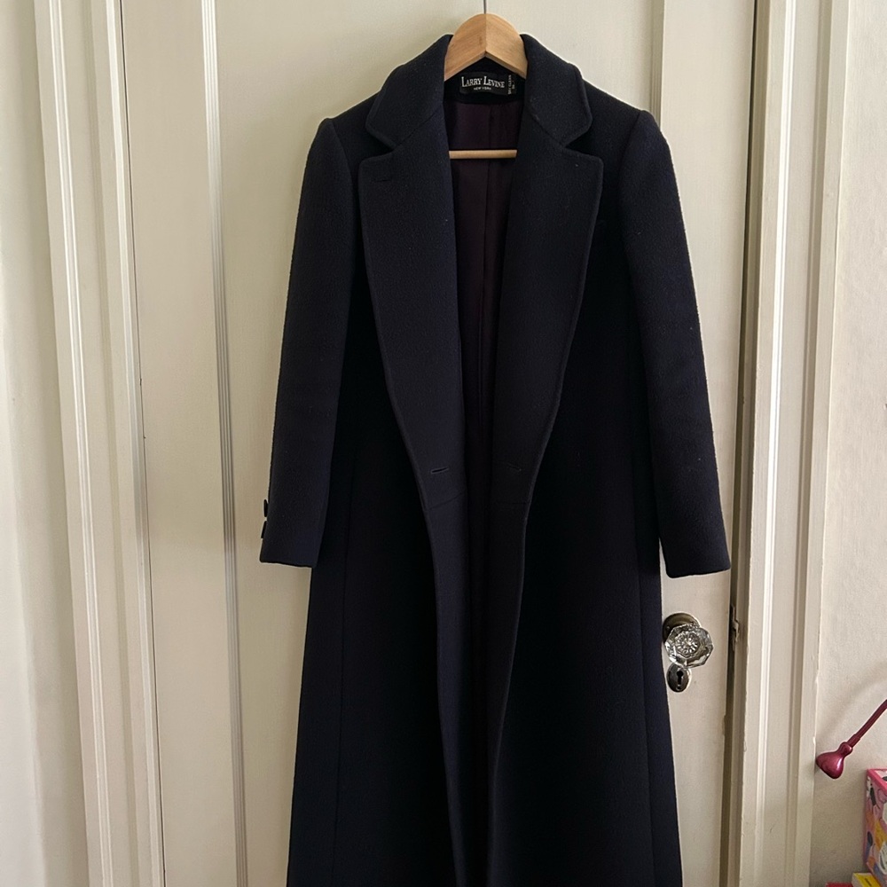Larry Levine VINTAGE Long Wool Coat